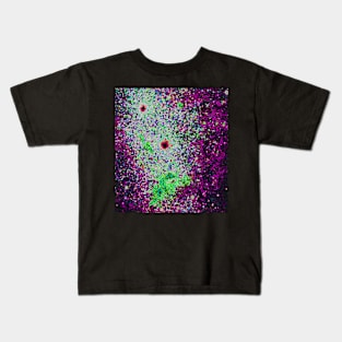 Black Panther Art - Glowing Edges 169 Kids T-Shirt